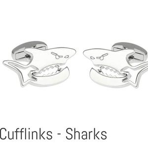 Shark Cuff Links
